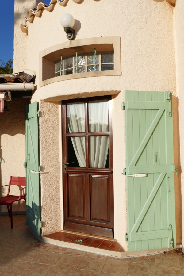 Bloque-volet standard sur Porte Fenêtre Bois