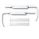 Bloque Volet Long Blanc - La Paire pour Volet PVC