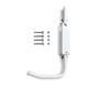 Bloque Volet Blanc - Gauche Standard pour Volet Alu
