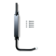 Bloque Volet Long Noir - Droit pour Volet Alu