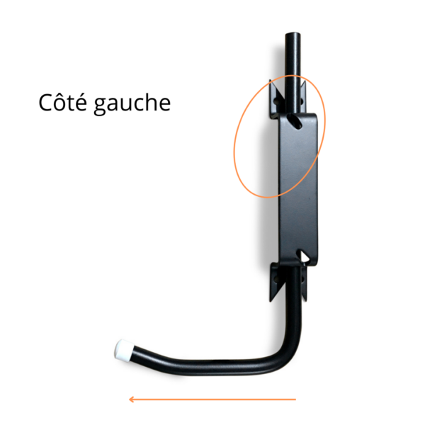 Bloque Volet Noir - Gauche Standard pour Volet Bois – Image 4