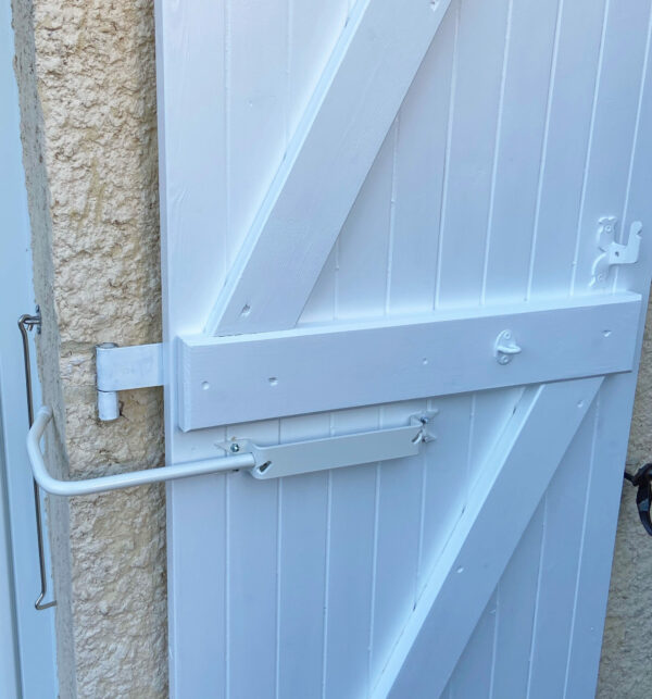 Bloque Volet Long Blanc - Gauche pour Volet Bois – Image 3