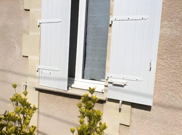 Bloque Volet Blanc - La Paire Standard pour Volet PVC – Image 3