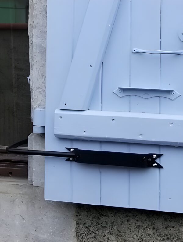 Bloque Volet Long Noir - Gauche pour Volet Bois – Image 3