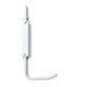 Bloque Volet Long Blanc - Droit pour Volet Alu