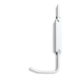 Bloque Volet Long Blanc - Gauche pour Volet Alu