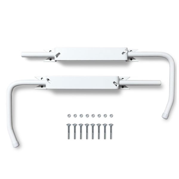 Bloque Volet Long Blanc - La Paire pour Volet Bois