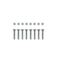 Visserie Inox TRCC 5x40 (x8)